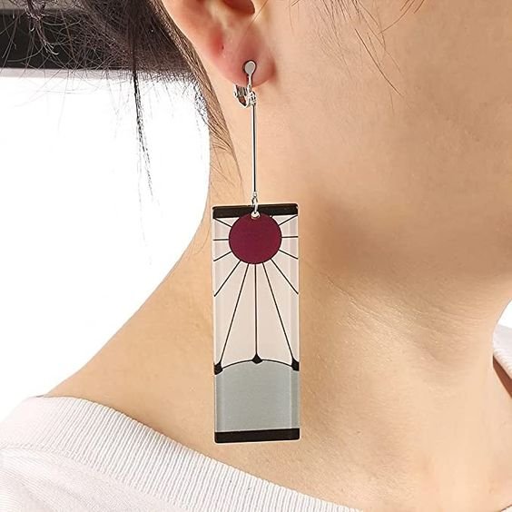 Tanjiro earrings