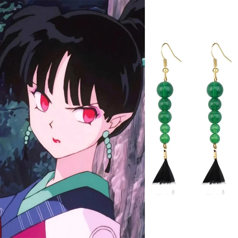 Inuyasha Kagura Earrings: Embodying Anime Elegance